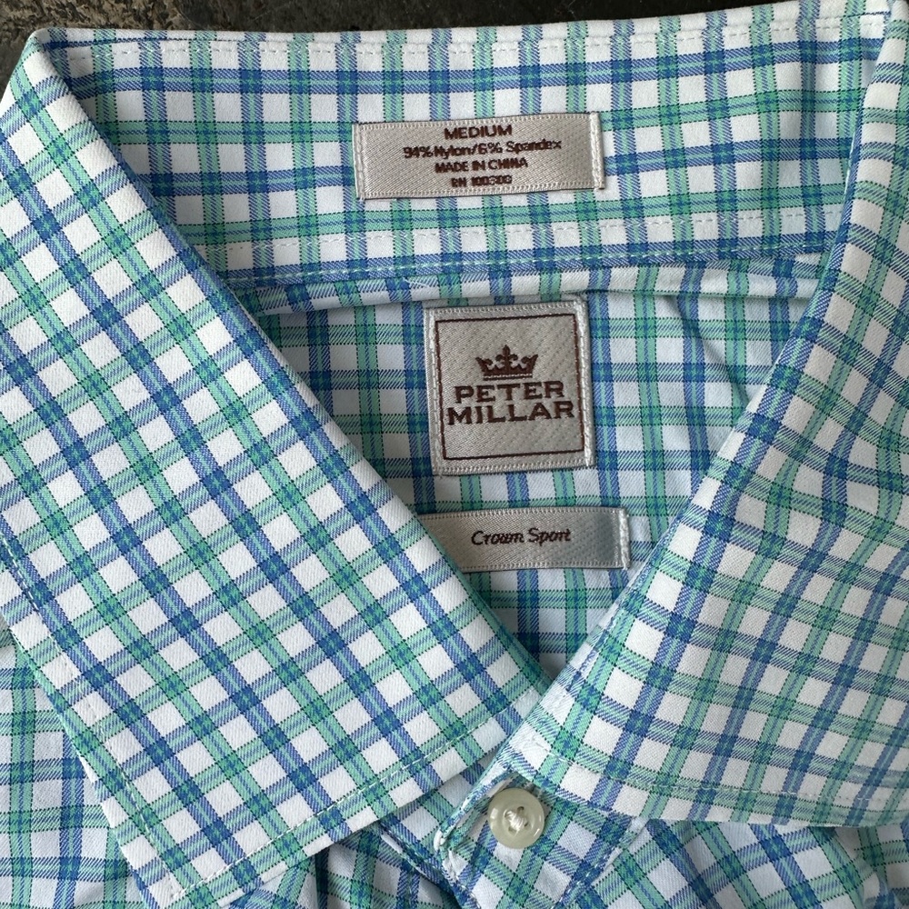 Peter Millar Tech Button Down - image 1